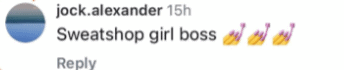 ella ding fan criticism comments